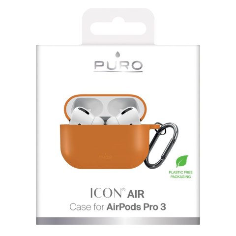 Etui pokrowiec na słuchawki AirPods Pro 3 Icon - pomarańczowy