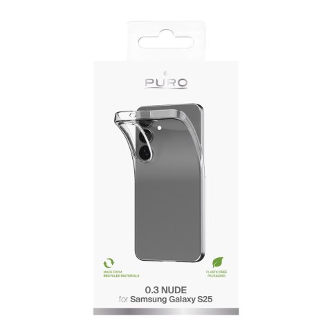Etui silikonowe case do Samsung Galaxy S25 03 Nude - przezroczysty