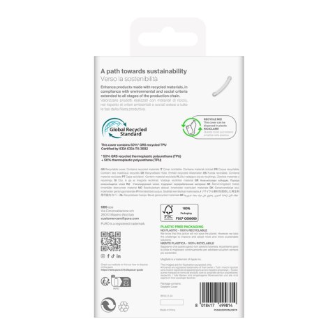 Etui silikonowe case do Samsung Galaxy S25 Ultra 03 Nude - przezroczysty