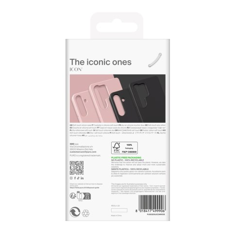 Etui silikonowe pokrowiec do Samsung Galaxy S25+ Icon - czarny