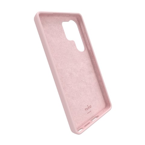 Etui silikonowe pokrowiec do Samsung Galaxy S25 Ultra Icon - różowy