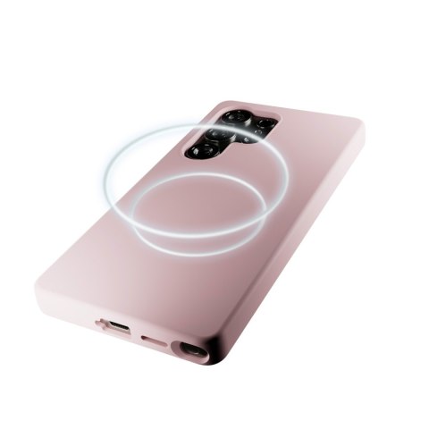 Etui silikonowe pokrowiec do Samsung Galaxy S25 Ultra Icon - różowy