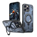 Etui pokrowiec na iPhone 16 Pro Max Hybrid Armor Trendy z MagSafe - niebieski