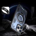 Etui pokrowiec na iPhone 16 Pro Max Hybrid Armor Trendy z MagSafe - niebieski