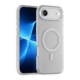 Etui pokrowiec na iPhone 17 Air Magnetic Abrasive MagSafe - matowe białe