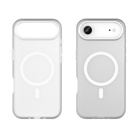 Etui pokrowiec na iPhone 17 Air Magnetic Abrasive MagSafe - matowe białe