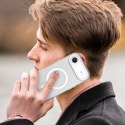 Etui pokrowiec na iPhone 17 Air Magnetic Abrasive MagSafe - matowe białe