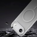 Etui pokrowiec na iPhone 17 Air Magnetic Abrasive MagSafe - matowe białe