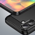 Etui pokrowiec na iPhone 17 Carbon Case - czarny