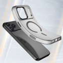 Etui pokrowiec na iPhone 17 Pro Magnetic Abrasive MagSafe - matowe czarne