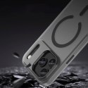 Etui pokrowiec na iPhone 17 Pro Magnetic Abrasive MagSafe - matowe czarne