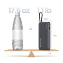 Powerbank 20000mAh USB-A USB-C z wbudowanym kablem USB-C 55W - biały