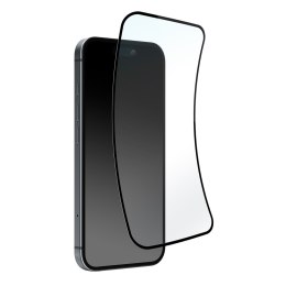 Szkło hybrydowe z czarną ramką do iPhone 16 Plus / iPhone 15 Pro Max / iPhone 15 Plus Flexible Glass D3O