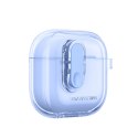 Etui pokrowiec do słuchawek AirPods 4 Minimal Case - niebieski