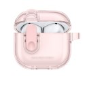Etui pokrowiec do słuchawek AirPods 4 Minimal Case - różowy