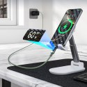 Kabel przewód USB-C z wyświetlaczem PD 60 W 1.2 m - zielony