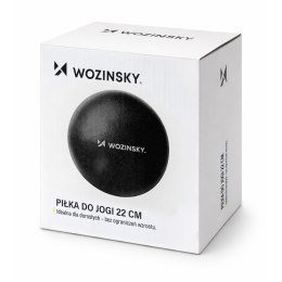Piłka gimnastyczna do ćwiczeń rehabilitacyjna 22cm - czarna