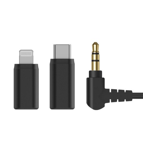 Zestaw mikrofonów bezprzewodowych z etui ładującym 8GB 2.4 GHz USB-C