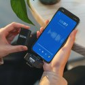 Zestaw mikrofonów bezprzewodowych z etui ładującym 8GB 2.4 GHz USB-C