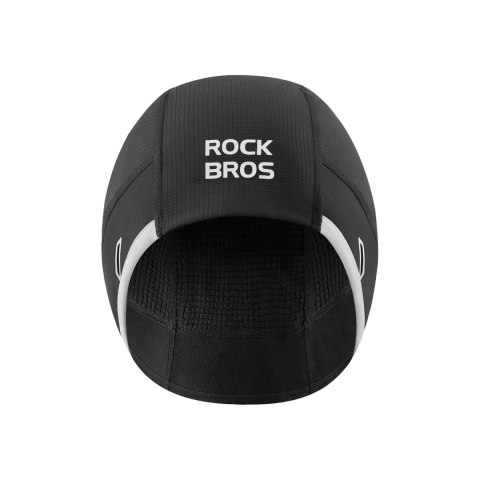 Czapka rowerowa zimowa wiatroodporna rozmiar 54-61 cm - czarna