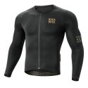 Koszulka rowerowa Diamond z długim rękawem rozmiar XXXL - czarna