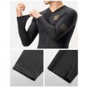 Koszulka rowerowa Diamond z długim rękawem rozmiar XXXL - czarna