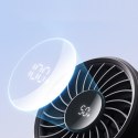 Mini wiatrak wentylator przenośny 5 prędkości 3600mAh USB-C - czarny