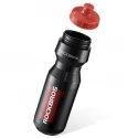 Bidon rowerowy butelka 750 ml - czarno czerwona