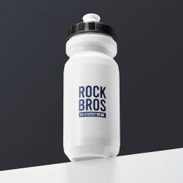 Bidon rowerowy butelka na wodę napoje 600 ml - biały