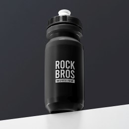 Bidon rowerowy butelka na wodę napoje 600 ml - czarny