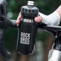 Bidon rowerowy butelka na wodę napoje 600 ml - czarny