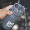 Bidon rowerowy butelka na wodę napoje 600 ml - szary