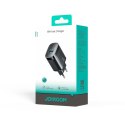 Ładowarka sieciowa USB-A 18W z kablem USB-A - USB-C 1m - czarna