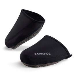 Noski na buty wiatroodporne docieplające 39-45 cm - czarne