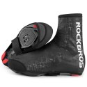 Ochraniacze na buty wiatroodporne wodoodporne 42-46 cm - czarne