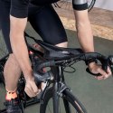 Osłona przeciwpotna na rower treningowy - czarno szara