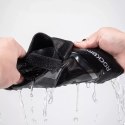 Osłona przeciwpotna na rower z kieszenią i okienkiem na telefon - czarna