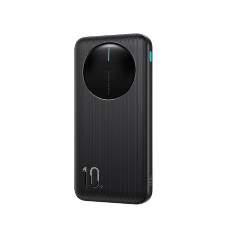 Powerbank 10000mAh 22.5W USB-A USB-C z wyświetlaczem cyfrowym - czarny