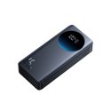 Powerbank 20000 mAh USB-A USB-C z wyświetlaczem cyfrowym 45 W - czarny