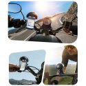 Uchwyt rowerowy z osłoną przeciwsłoneczną automatyczny - czarny