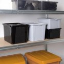Pojemnik do Przechowywania Uniwersalny Plastikowy z Pokrywką VILDE 30 l