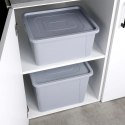 Pojemnik do Przechowywania Uniwersalny Plastikowy z Pokrywką VILDE 30 l
