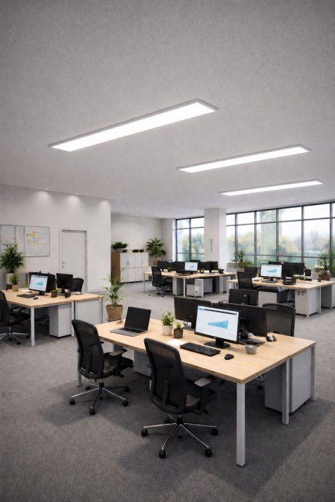 Obudowa natynkowa 295x1195mm panelu Kris HQ biała