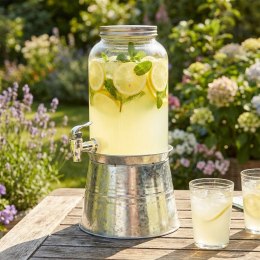 Słój z Kranikiem i Stojakiem 3,2 L Dystrybutor do Lemoniady VILDE