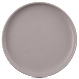 Talerz Deserowy 20,5 cm Kamionka Szary Matowy Skandi Zmywarka