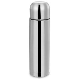 Termos Stalowy 750 ml ORION Srebrny Turystyczny Bidon Ciepło