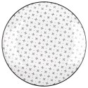 Zestaw Obiadowy Porcelana 16 elementów Talerze Kubki na 4 Osoby