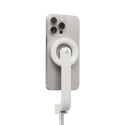 Selfie stick kijek do zdjęć z tripodem MagSafe Bluetooth - beżowy