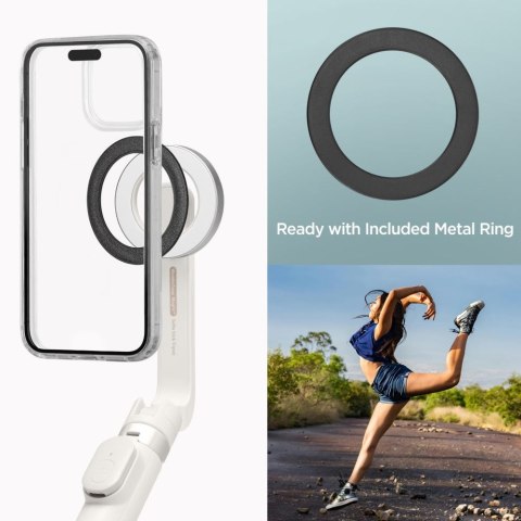Selfie stick kijek do zdjęć z tripodem MagSafe Bluetooth - beżowy