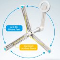 Selfie stick kijek do zdjęć z tripodem MagSafe Bluetooth - beżowy